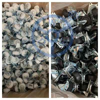 Swivel/Rigid/Double Brake Mobile Scaffolding Caster Wheel for Heavy-Duty Scaffoldings