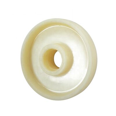 194mm Height Polyurethane Casters 2 Inches Wide Hollow Core Wheels Perfect for Material Handling and Equipment Transport