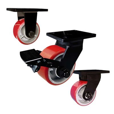 3inch Width 3300lbs Capacity Super Heavy Duty Casters Polyurethane