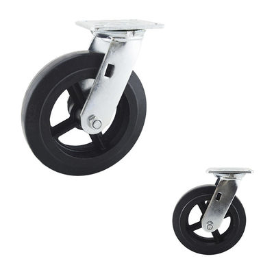 8 Inch Big Wheel Swivel Plate Hollow Core Heavy Duty Casters