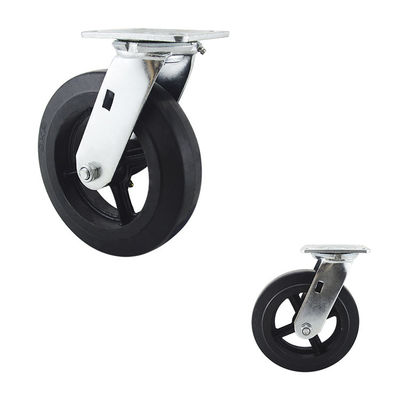 8 Inch Big Wheel Swivel Plate Hollow Core Heavy Duty Casters