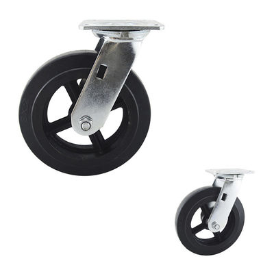 8 Inch Big Wheel Swivel Plate Hollow Core Heavy Duty Casters