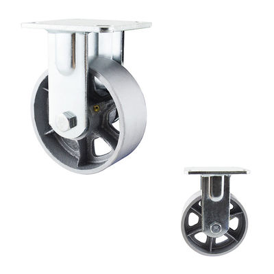 125x50mm Diameter Cast Iron Heavy Duty Casters With Grease Nipple