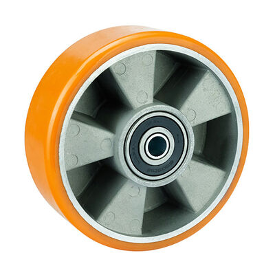 350KG Δυνατότητα Νάιλον τροχούς 65mm Σκληρό πυρήνα τροχός ανθεκτικό βιομηχανικό τροχούς τροχούς για την κίνηση μηχανών και εξοπλισμού