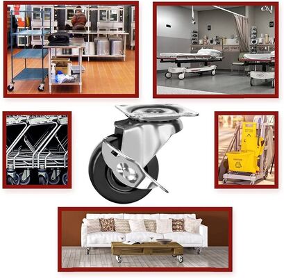 Σιδηροτροχίδες με στερεό πυρήνα σχεδιασμένες για συμβατότητα με έπιπλα που παρέχουν μακροχρόνια απόδοση και εύκολη ελιγμό