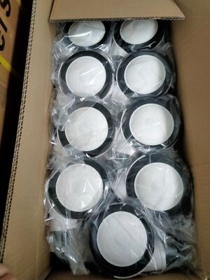 Χάλυβα υλικό στεγασμάτων Ρούμπινα περιστροφικά με κύκλο πυρήνα από καουτσούκ PP και διπλό ρουλέν κατάλληλο για την κινητικότητα του εξοπλισμού