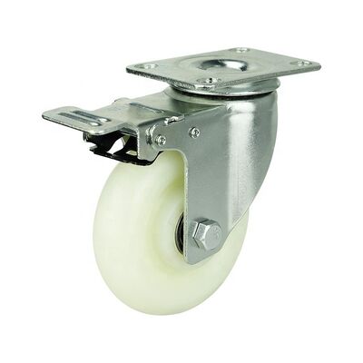 Δυνατότητα φόρτωσης 100 έως 300 KG ελαστικά τροχούς τροχών ελαστικό μαλακό πορτοκαλί ιδανικό για εσωτερικές εξωτερικές εφαρμογές ανθεκτικό και λύση τροχών