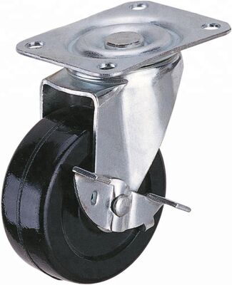 4kg 5kg Βάρος Μονάδας Τροχοί από καουτσούκ Χάλυβα Τροχός από καουτσούκ Υλικό Κατάλληλο για Εσωτερικούς Εξωτερικούς Χώρους Βαρέως Τύπου Βιομηχανικές Εφαρμογές