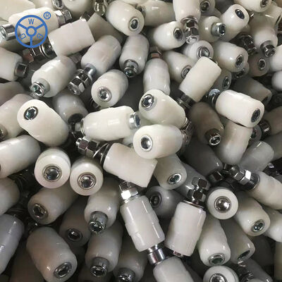 Μετατροπές βαρέων βαρών με τροχούς υλικού PA 65mm διάμετρος που εξασφαλίζουν μακροχρόνια απόδοση και σταθερότητα