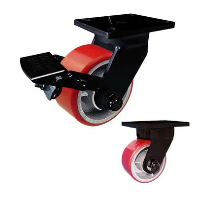 3inch Width 3300lbs Capacity Super Heavy Duty Casters Polyurethane
