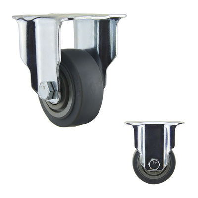 3" Silent Medical Cart 80kg Capacity Medium Duty Casters