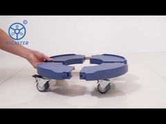 Εισαγωγή και οδηγίες του δοχείου κινητό βάση-YLcaster λουλουδιών